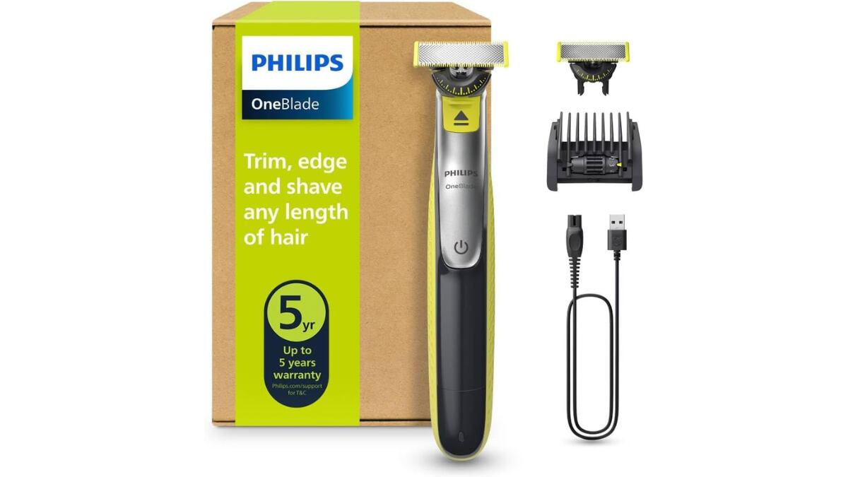 Philips trimming machine.