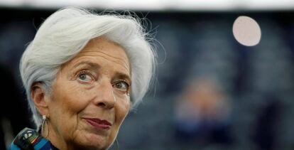 La presidenta del BCE, Christine Lagarde