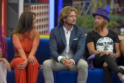 Clara, Fernando y Álvaro, tres de los concursantes de 'Gran Hermano 17'.