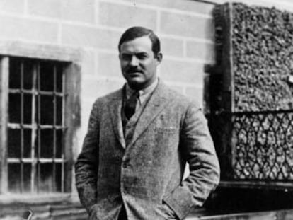 L'escriptor Ernst Hemingway.