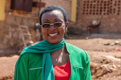 Victoire Ingabire, líder opositora ruandesa, en Kigali, el 15 de septiembre de 2018