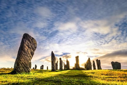 Las Piedras de Callanish, en la isla de Lewis (Escocia).