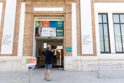 Entrada al Museo Ruso de Málaga.