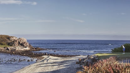 Designed by Jack Nicklaus, hole 3B, also known as the Tail of the Whale, is the only green in the world located on a natural island.