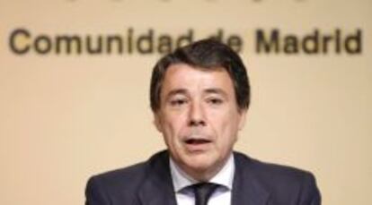 El presidente de la Comunidad de Madrid, Ignacio Gonz&aacute;lez. 