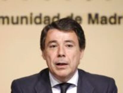 El presidente de la Comunidad de Madrid, Ignacio Gonz&aacute;lez. 