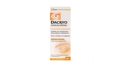 Este gel es útil para la sequedad ocular o dermatitis seborreica. DACRYO.