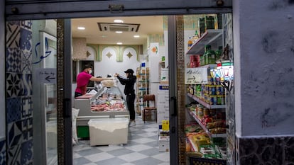 Carnicería 'halal' en Granada.
