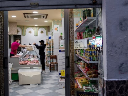 Carnicería 'halal' en Granada.