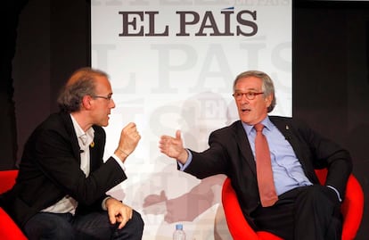 Ni Hereu ni Portabella ni el ecosocialista Ricard Gomà dejaron que Trias se fuera de rositas por los pactos del pasado de CiU con el PP.