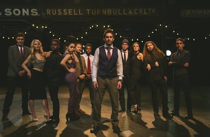 Scott Bradlee&#039;s Postmodern Jukebox en una imagen promocional. 