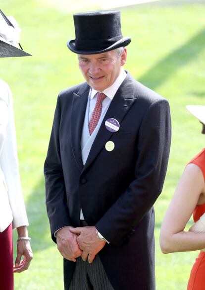 Michael Middleton, padre de Kate también acudió a Ascot.