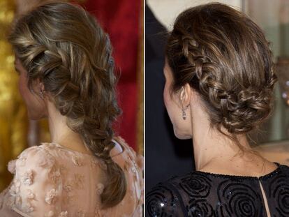 14 formas de llevar una trenza, por la reina Letizia