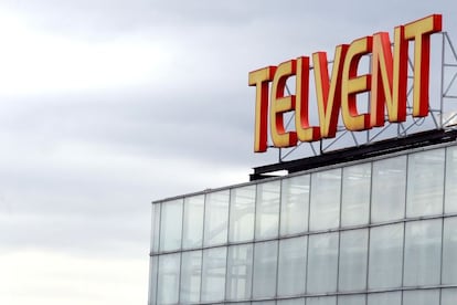 Logotipo de Telvent.