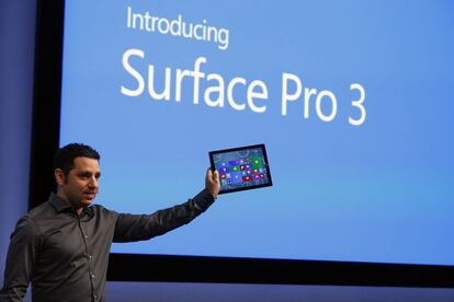 El nuevo tablet de Microsoft tiene un grosor de 9,1 milímetros y un peso de 800 gramos.
