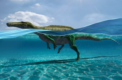 Dinosaurios nadadores