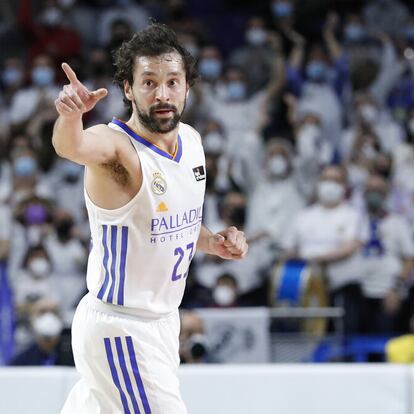 Sergio Llull, jugador del Real Madrid de baloncesto