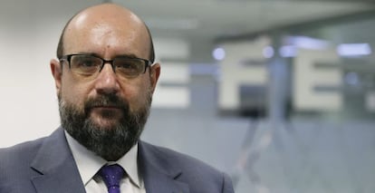 El presidente del sindicato de funcionarios CSIF, Miguel Borra. EFE/Archivo