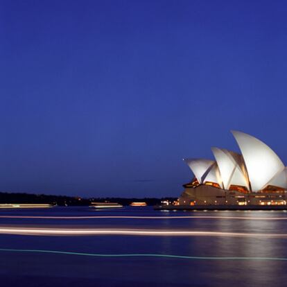 Imagen de la Ópera de Sidney, obra del arquitecto Jørn Utzon.