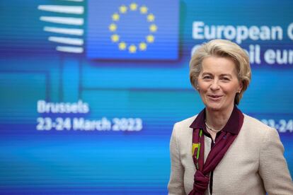 La presidenta de la Comisión Europea, Ursula von der Leyen.