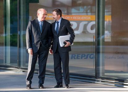 Antonio Brufau, presidente de Repsol, y Josu Jon Imaz, consejero delegado. 