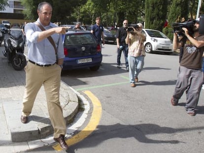 Andoni Zubizarreta, director deportivo del Bar&ccedil;a,.