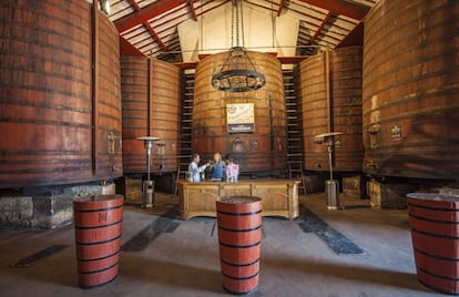 Las Bodegas López de Heredia Viña Tondonia, en Haro (La Rioja).  