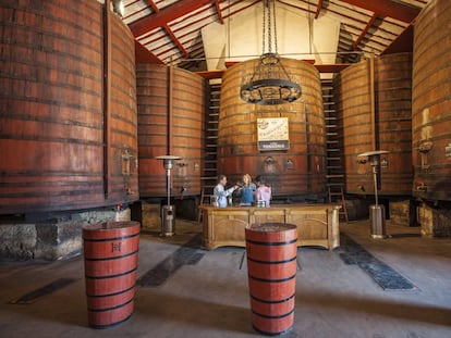 Las Bodegas López de Heredia Viña Tondonia, en Haro (La Rioja).  