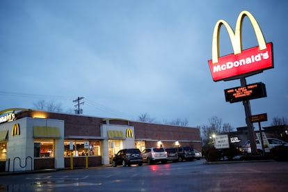 Vista del McDonald's de Altoona (Pensilvania), donde Mangione fue detenido este lunes.