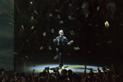 Imatge de l'actuació que U2 va oferir a Berlín el 24 de setembre.