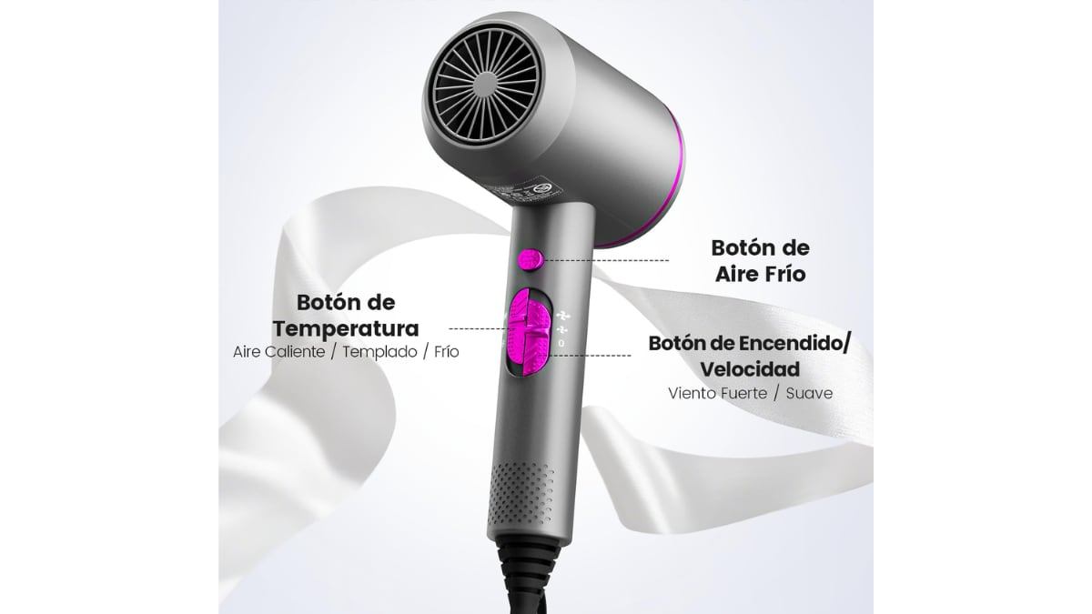 Ayuda a reducir la electricidad estática en el pelo.