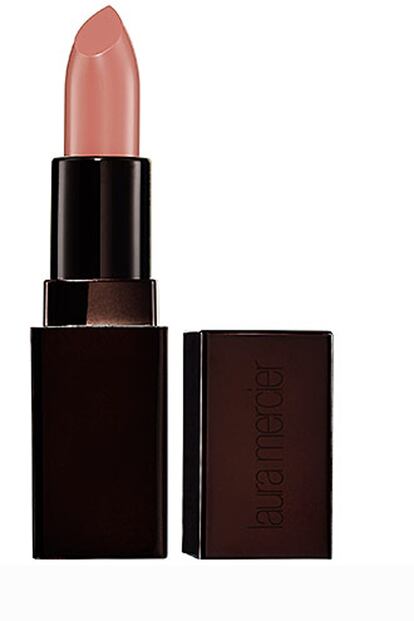 Laura Mercier tiene una gama de labiales en tonos terracota con un acabado en brillo que aporta luminosidad a tu boca (c.p.v)