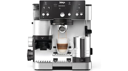 Vista de la cafetera superautomática Ninja Luxe Essential .