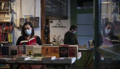 La llibreria Farenheit 451, de Barcelona, al novembre.