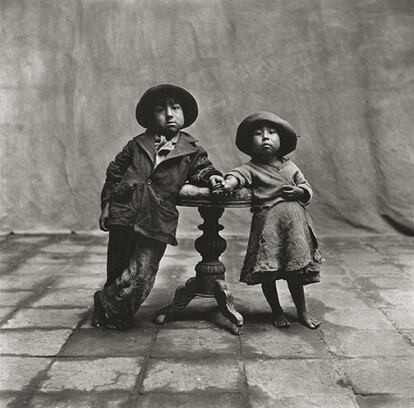 Cuzco Children, diciembre, 1948