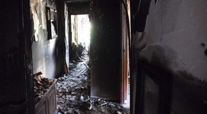 Un hombre muere en el incendio de su casa en Málaga.