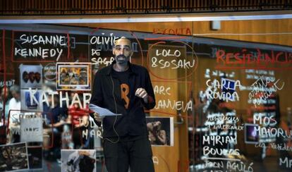 Juan Carlos Martel, director del Lliure, al presentar la programación a inicio de temporada.