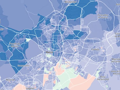 Los resultados electorales de las elecciones autonómicas del 28-M en Madrid, calle a calle