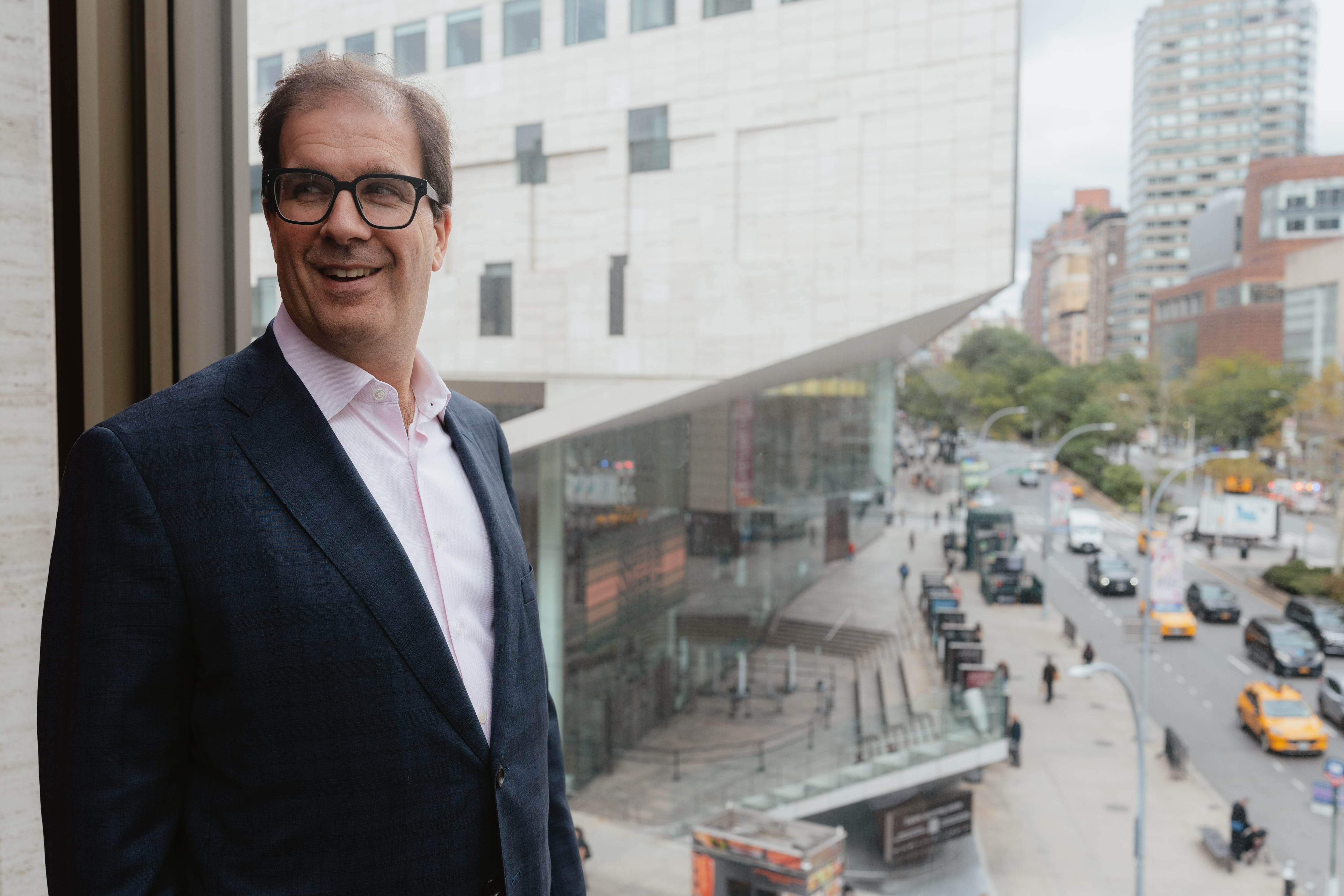 Matías Tarnopolsky, presidente y director ejecutivo de la Filarmónica de Nueva York, en el Lincoln Center, el 29 de septiembre de 2026.