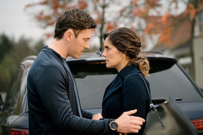 Imagen de la nueva serie La pareja de al lado: Atracción letal de Movistar Plus+