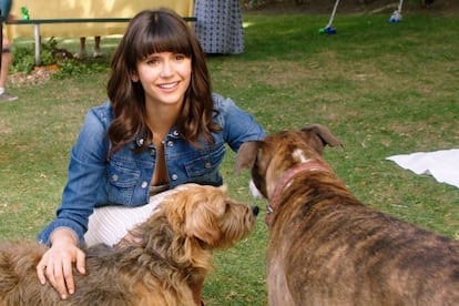 Nina Dobrev, en 'I Love Dogs'.