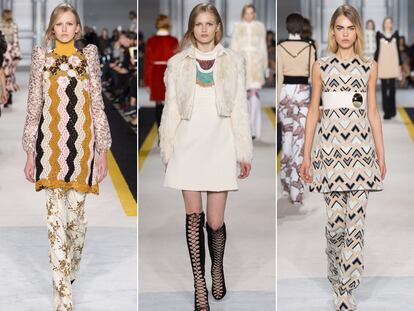 El vestido se lleva con pantalón, por Giambattista Valli