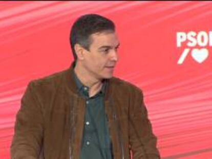 El presidente del Gobierno , Pedro Sánchez.