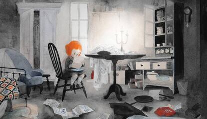 Isabelle Arsenault ajuda a crear l’atmosfera de 'Capitana Rosalie'.