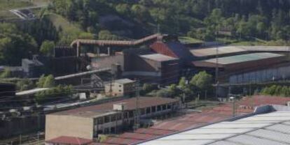 Instalaciones de ArcelorMittal en Zumarraga (Gipuzkoa).