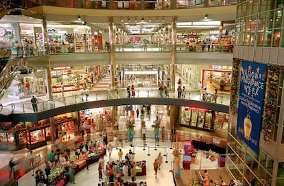 Un centro comercial en Minneapolis (EE UU).