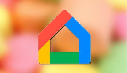 Logo de Google Home con fondo