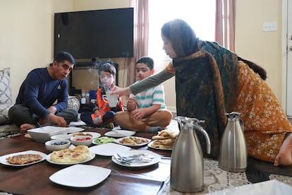 Familias afganas en EEUU