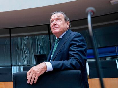 Gerhard Schröder, en julio de 2020 en Berlín.