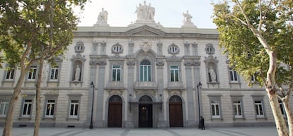 La sede del Tribunal Supremo, en Madrid.